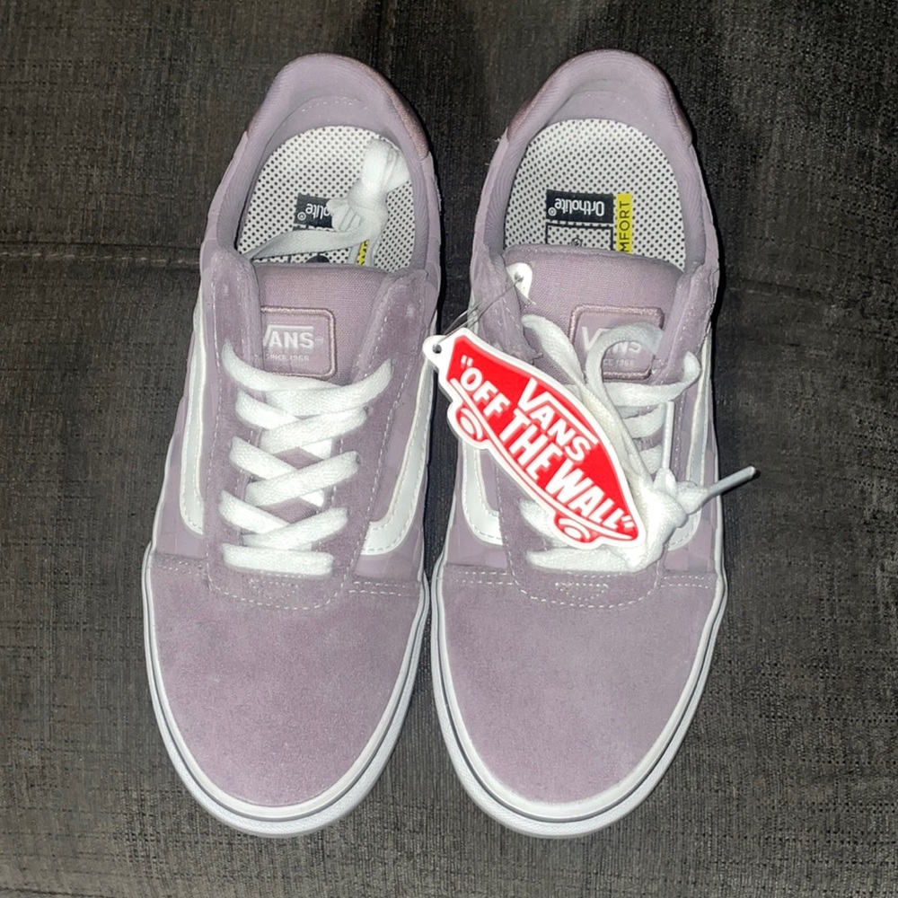 Purple-Gray Vans Old-Skool Ortholite